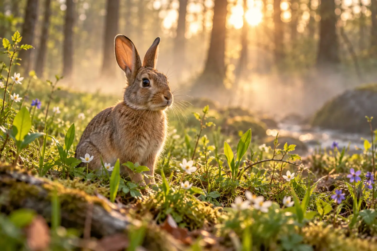 Lapin : une signification spirituelle entre renouveau, intuition et vigilance