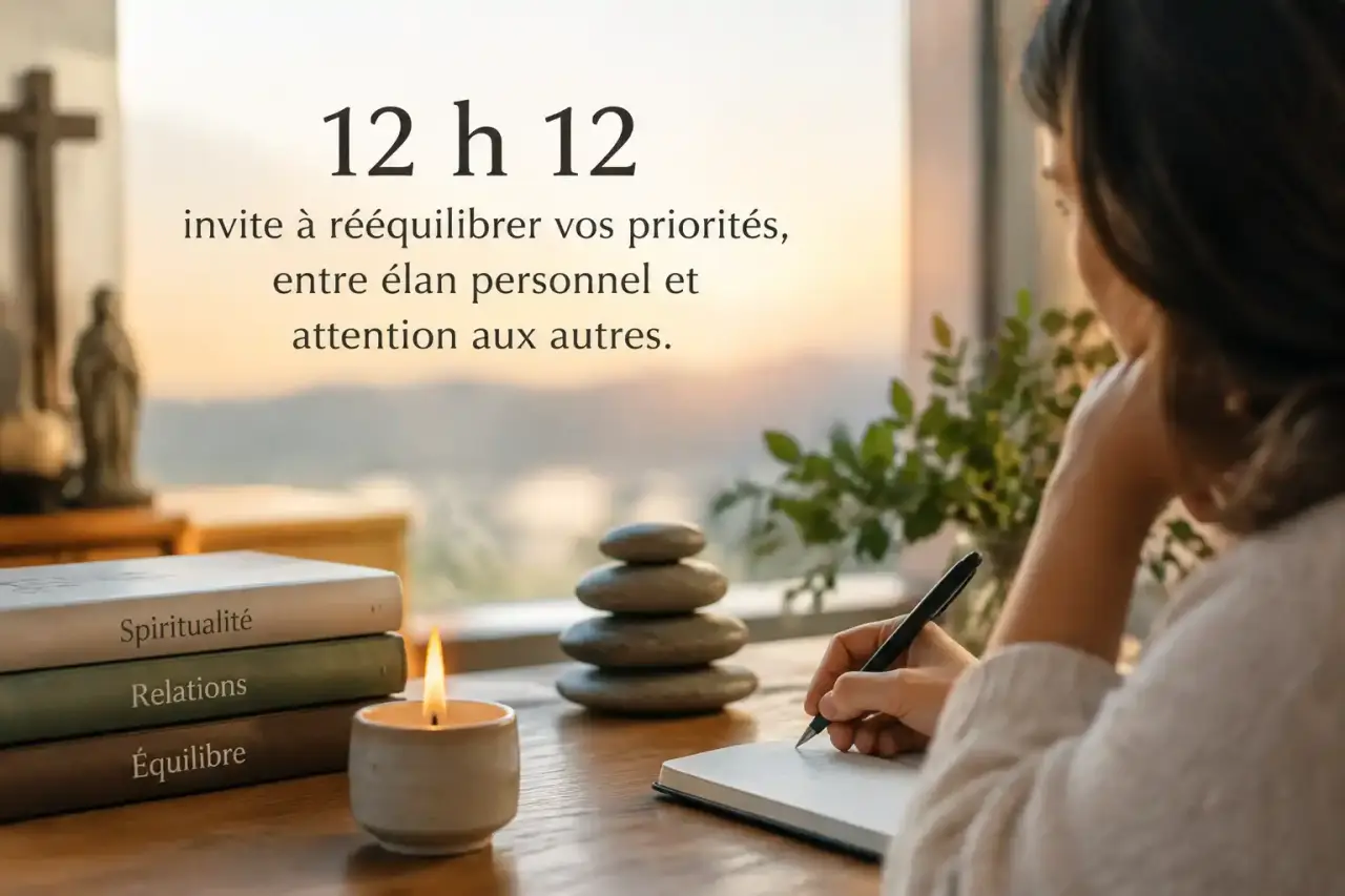 12 h 12 invite à rééquilibrer vos priorités, entre élan personnel et attention aux autres