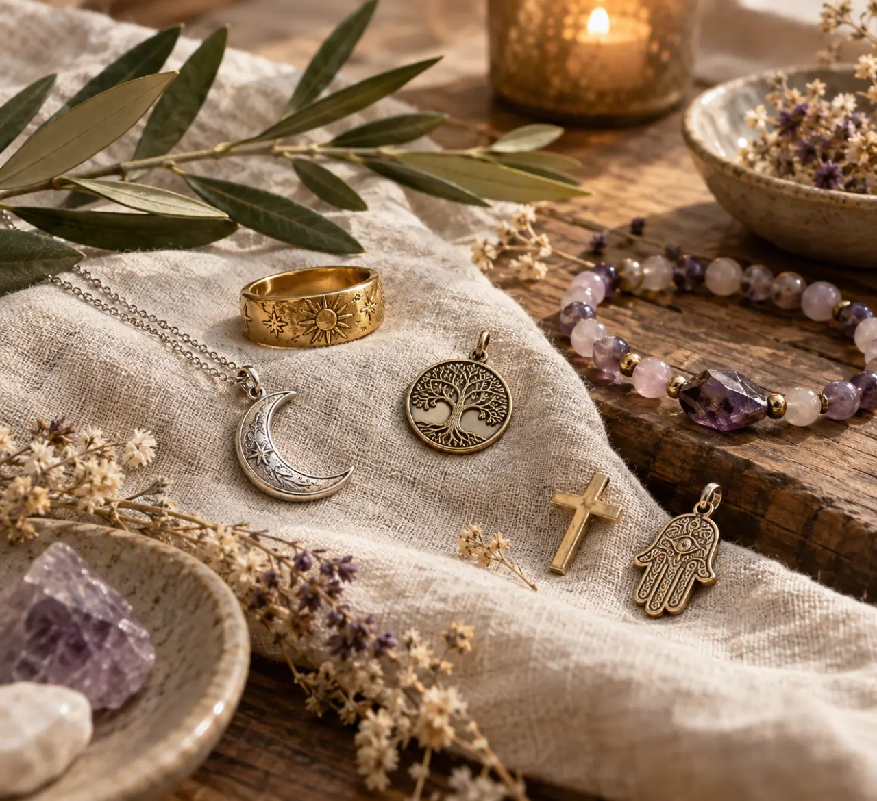 La symbolique des bijoux, des matériaux aux motifs selon le message à transmettre
