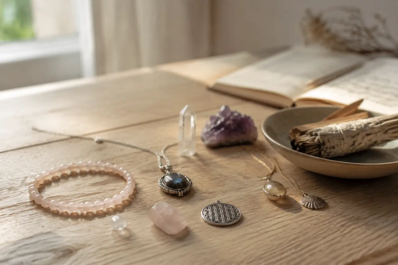 Bijoux spiritualité : choisir un talisman selon votre intention, pas seulement son style