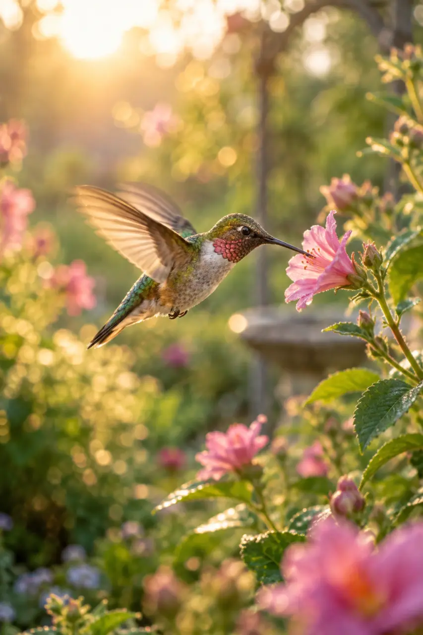 Le colibri symbolise la bienveillance par l’action à son échelle