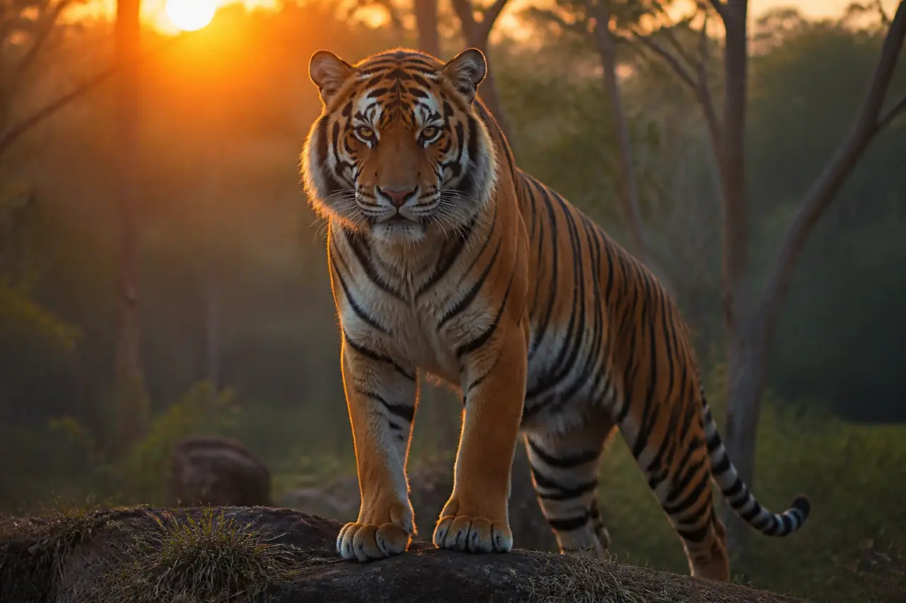 Le tigre symbolise-t-il la protection, le courage et l’impulsivité ?