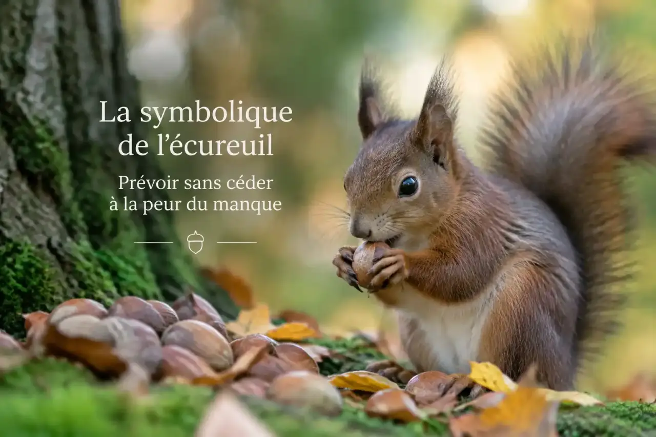 La symbolique de l’écureuil : prévoir sans céder à la peur du manque